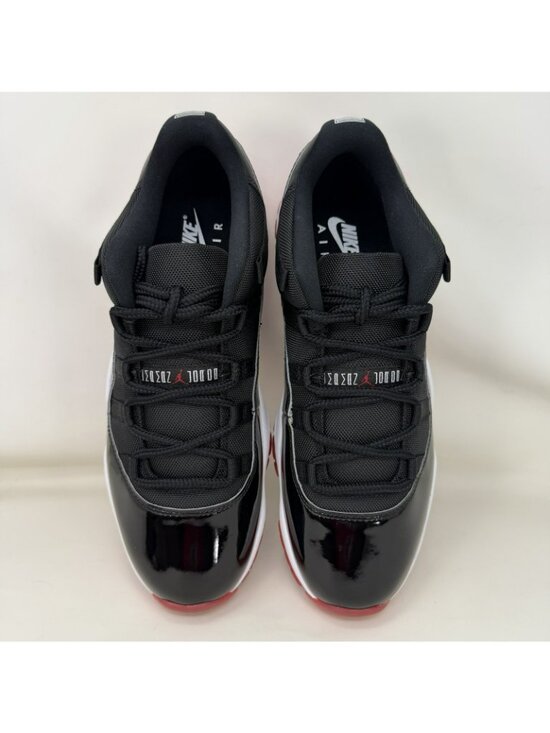 Nike Air Jordan 11 Retro Low Bred Black Varsity Red White Men’s Size 11.5 main image 6